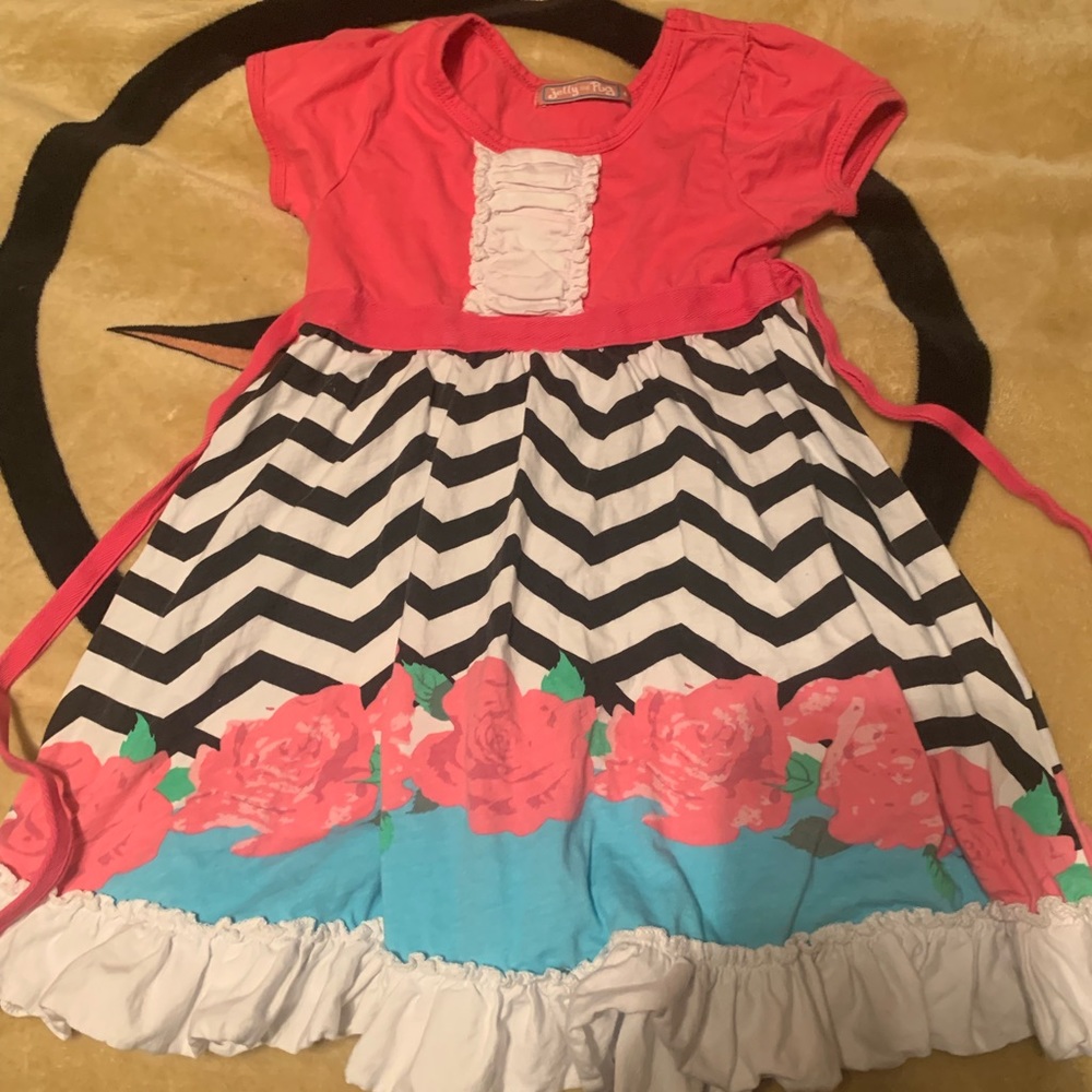 Jelly the pug size 4t dress